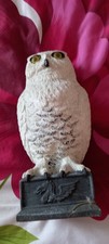 Large Snowy Owl Garden Ornament
