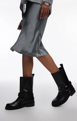 Topshop womens black boots - topshop,