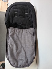 iCandy Strawberry Footmuff Cosy Toes Black Soho