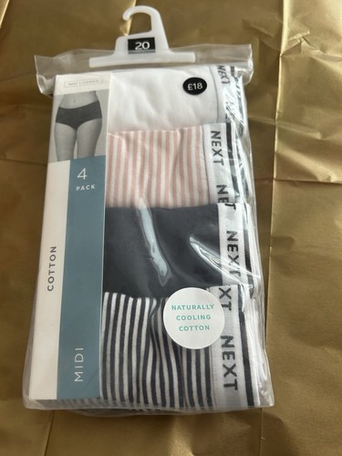 Ladies midi pack cotton - 4,