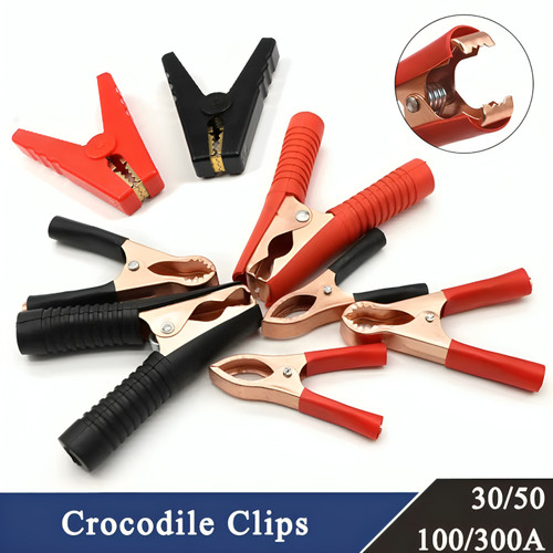 Copper crocodile car battery - copper,