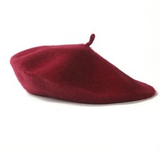 Wool French Beret Hat Women