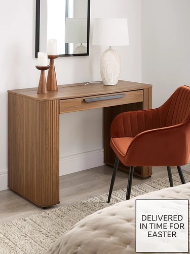 Carina mid oak dressing table - carina,