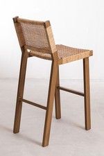 2 sklum wicker high stools