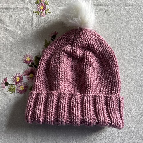 Hand knitted adult chunky - hand,