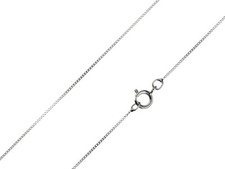 9ct White Gold Necklace Chain