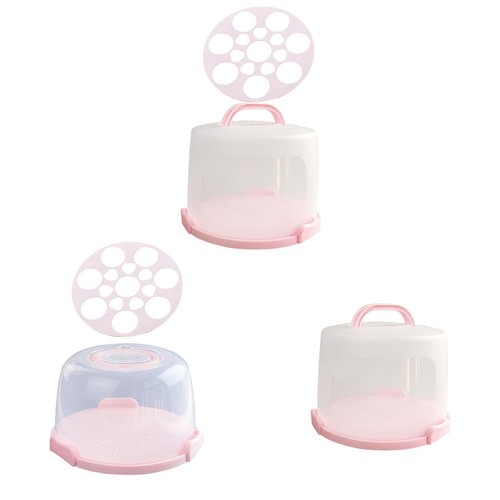 Cake carrier with lid and - carrier,