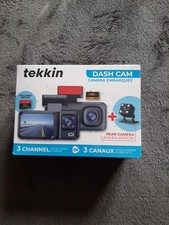 Tekkin 3 Channel HD Dash Cam -