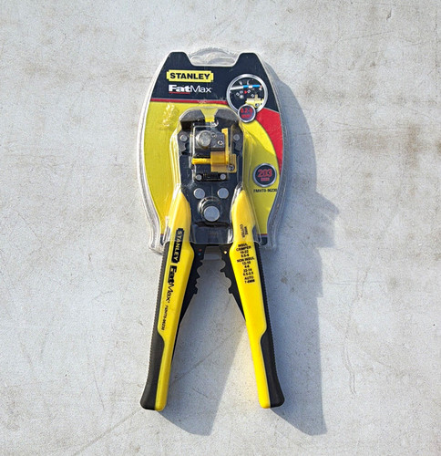 Stanley fatmax wire strippers - stanley,