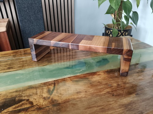 Walnut centre speaker stand - speaker,