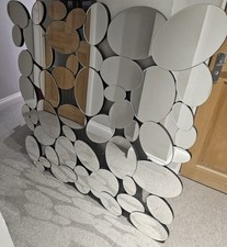 Dwell Large Pebble Mirror 120x120cm - Modern Contemporary