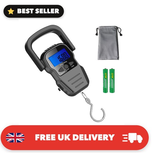 Digital fish scale luggage - digital, scale,