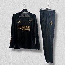 PSG Tracksuit Mens Large Black
