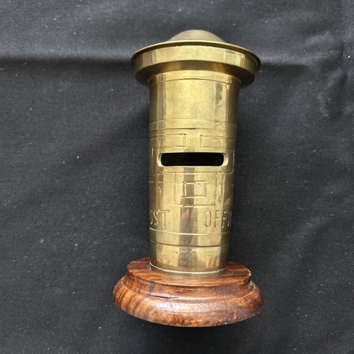 Vintage brass post office - vintage,
