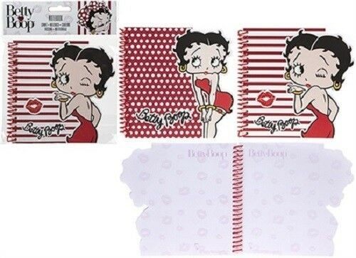Set betty boop hard back - of, 2