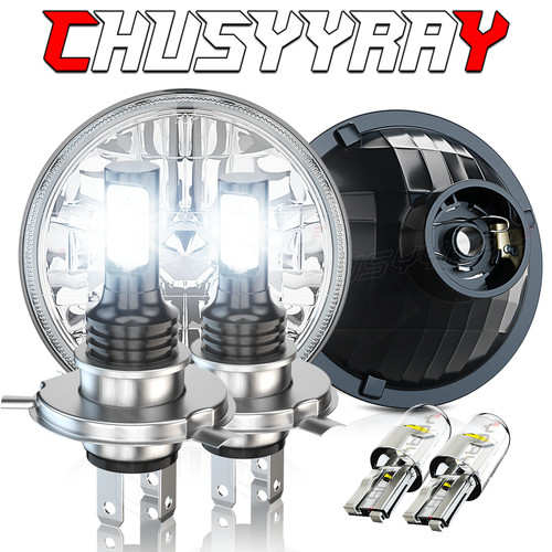 Pair inch round led - inch,