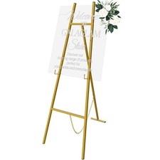 Gold Easel Stand for Signs