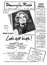 Magazine Advert Danny La Rue
