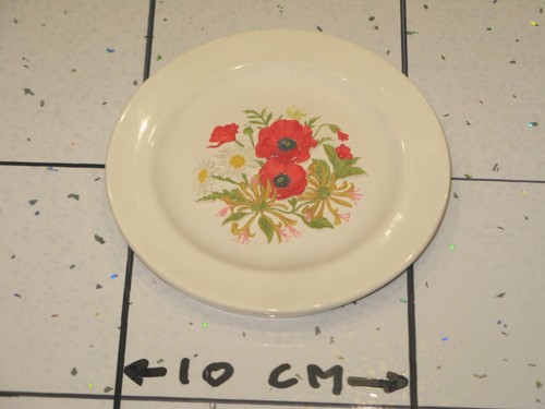 Vintage plate countryside in - plate,