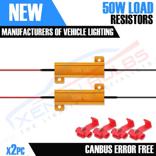 50w ohm resistors for - 6,