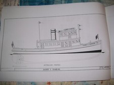 MARIE E HANLON tug  boat model