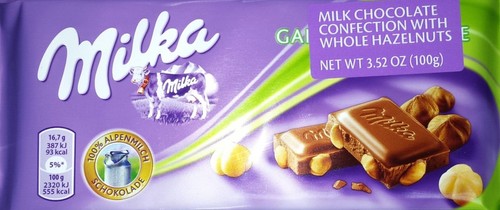 Milka milk chocolate - chocolate, with