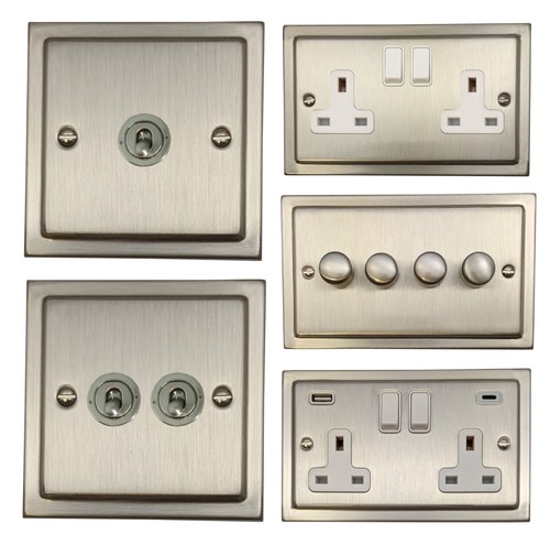 Trimline matt chrome satin - matt,