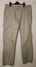 Mens Peak Performance Golf Trousers Beige Size 36/34