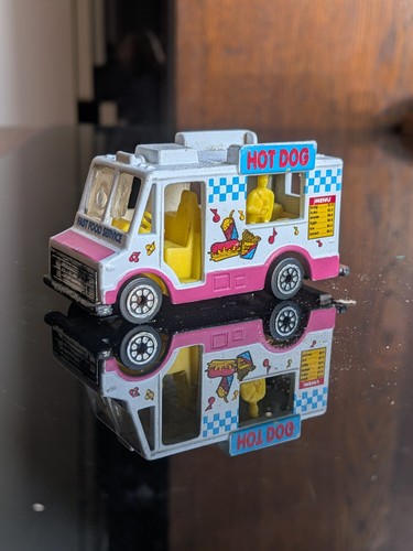 Vintage hot dog van - van, fast