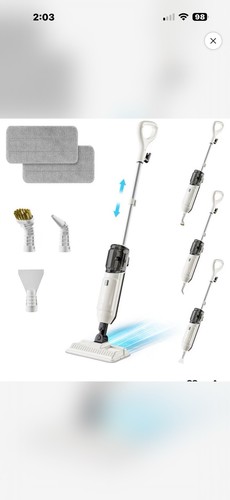 Corded steam mop - steam,