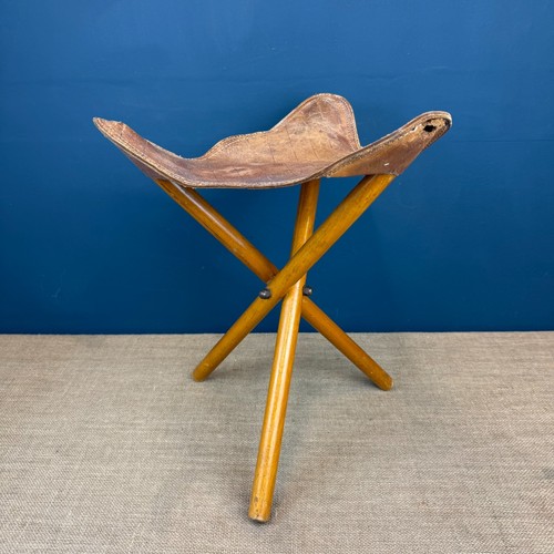Vintage leather seat - vintage,