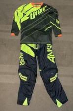 Youth Ansr/Thor motocross kit 28” trousers, XL Jersey Top