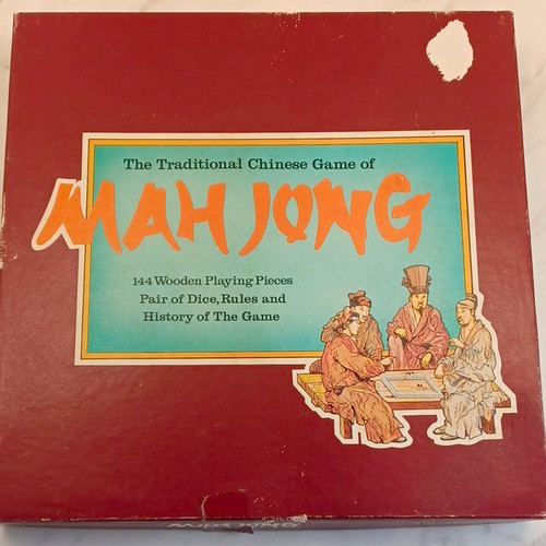 Mah jong chinese tile game - mah,