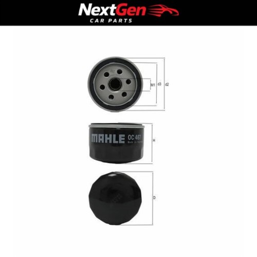 Mahle oil filter - oil,