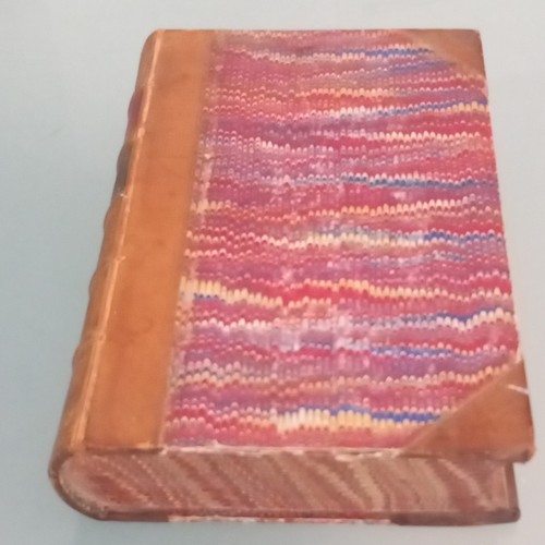 Leather bound marbled - leather,