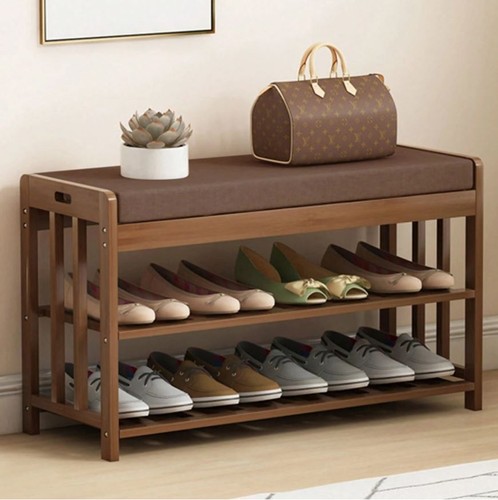 2tier shoe bench storage rack - bench,