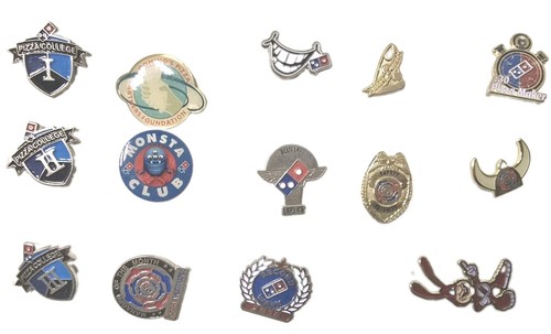 Domino pizza rare hat - rare, pins
