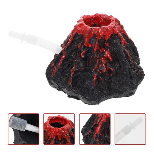 Volcano shape fish tank - volcano,