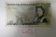 Bank of England Five Pound £5