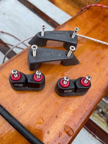 Mirror sailing dinghy cleat - mirror, &