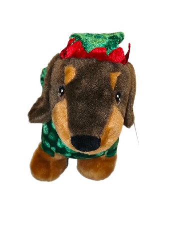 Christmas dachshund sausage - christmas,