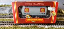  Hornby R715 Shell Oil Tanker Wagon 500 Grey OO Gauge NR Mint 