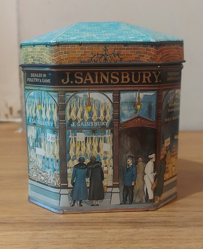 Sainsbury 1920s shop - j,