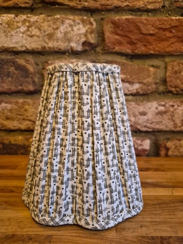 Shade above pleated - shade,