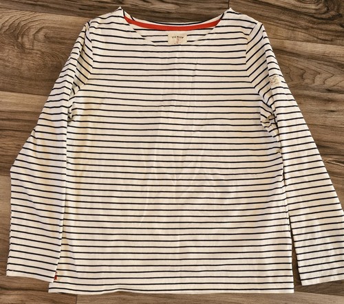 Joules white navy - white,