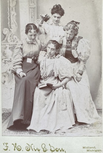 Young women being playful - young,