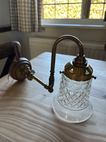 Victorian antique brass - , wall
