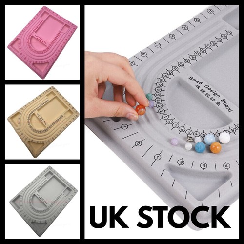 Pink grey beading board - /,