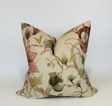 Beige And Pink Floral Modern Scatter Cushion Cover 16”x16”