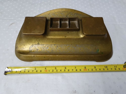 Bronze inkwell geschutzt - inkwell,